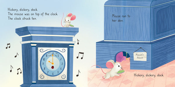 Usborne Little Board Book: Hickory Dickory Dock