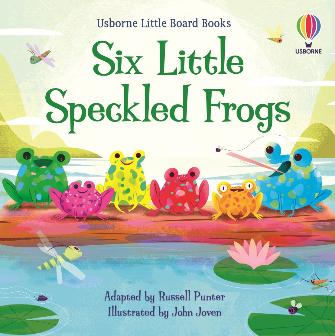 Usborne Little Board Books - Six Little Speckled Frogs