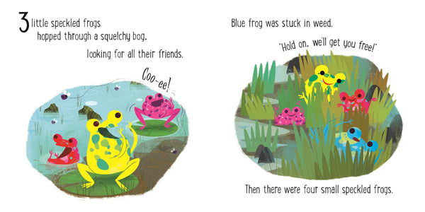 Usborne Little Board Books - Six Little Speckled Frogs