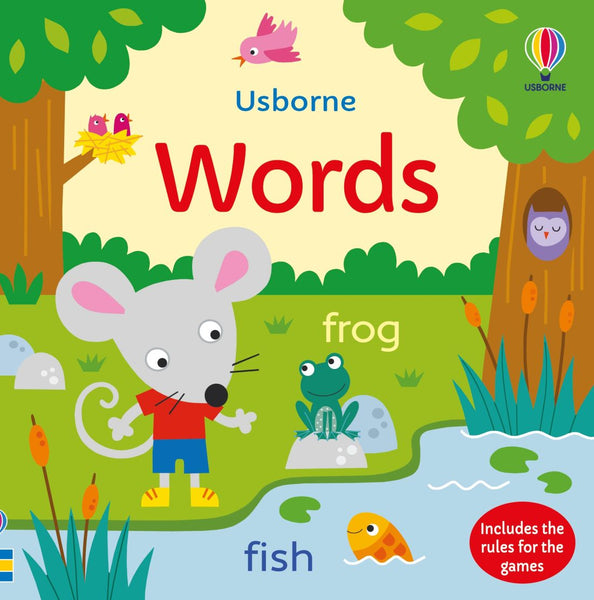 Usborne Words Matching Games and Book