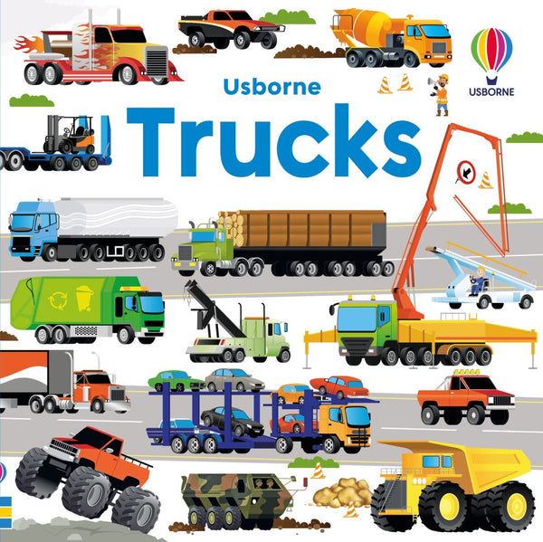 Usborne Book and Jigsaw Trucks - 49 Pieces