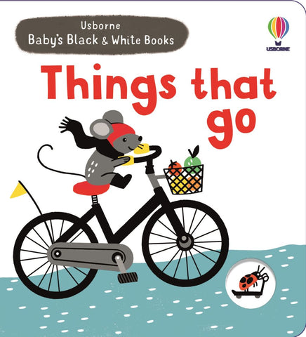 Usborne Baby's Black And White Books Things That Go