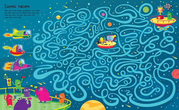 Usborne Space Maze Book