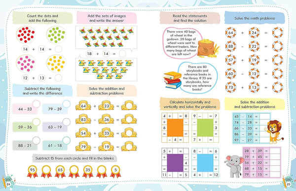 200+ Addition and Subtraction For Kids