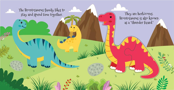 Dino World - Puzzle Book