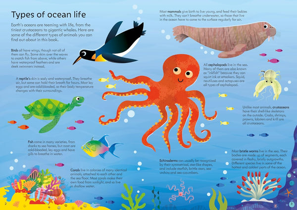 Usborne Book and Jigsaw Oceans