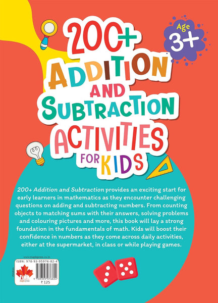 200+ Addition and Subtraction For Kids