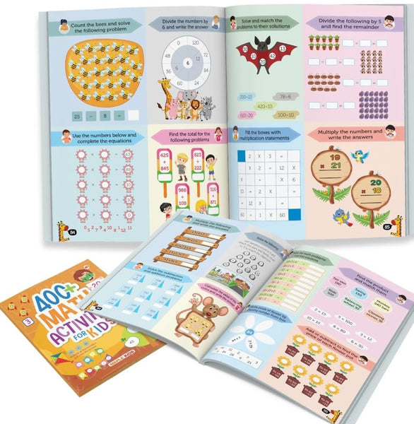 Activity Book for Kids - 400+ Math Activities