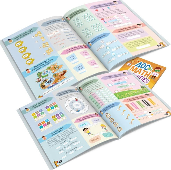 Activity Book for Kids - 400+ Math Activities