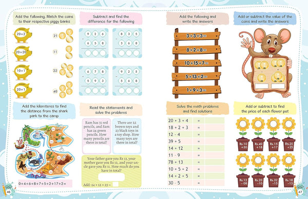 200+ Addition and Subtraction For Kids