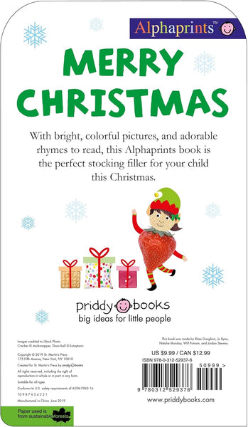 Alphaprints: Merry Christmas - Priddy Books