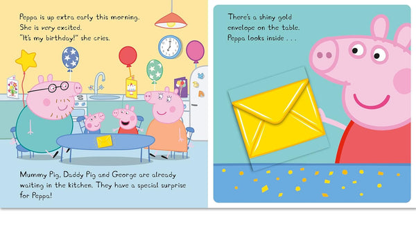 Peppa Pig: Peppa's Surprise Party - A Lift-the-Flap Book