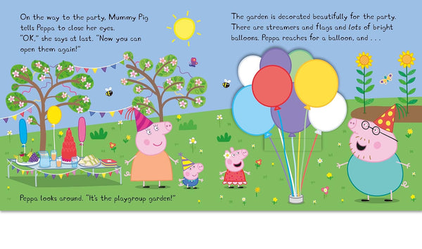 Peppa Pig: Peppa's Surprise Party - A Lift-the-Flap Book