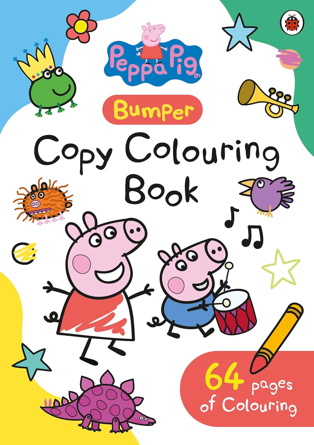 Peppa Pig: Bumper Copy Colouring Book