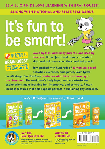Brain Quest Workbook: Pre-K
