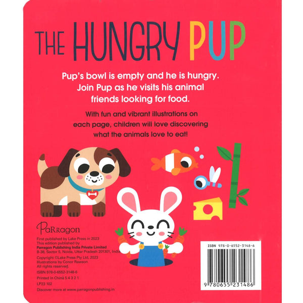 The Hungry Pup: Die-Cut Board Book