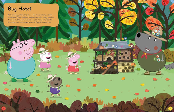 Peppa Pig: Peppa's Seasons Sticker Book