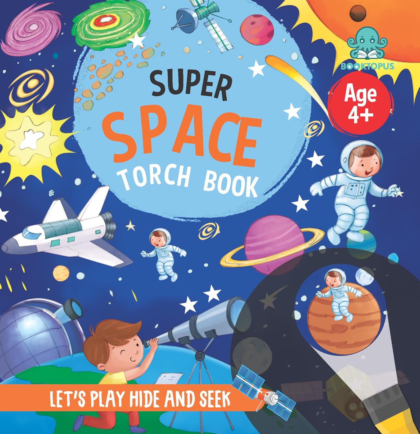 Super Space Torch Book: Let's Play Hide and Seek