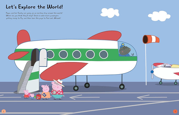 Peppa Pig: Peppa's Travels Sticker Book
