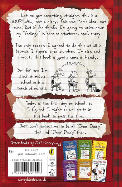 Diary of a Wimpy Kid #1