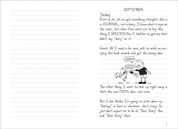 Diary of a Wimpy Kid #1