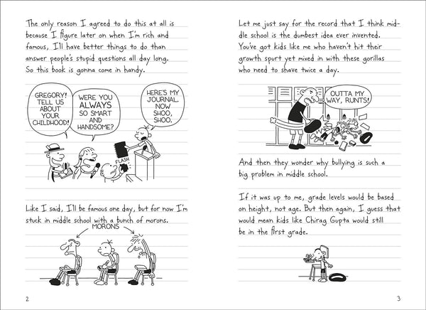 Diary of a Wimpy Kid #1