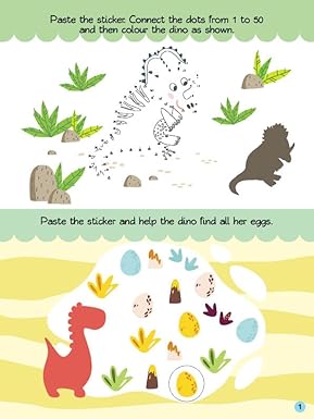 My Big Sticker and Activity Book (Packed With Dinosaurs, Vehicles and Spaceships)
