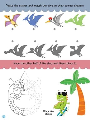 My Big Sticker and Activity Book (Packed With Dinosaurs, Vehicles and Spaceships)