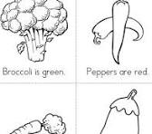 I Can Color: Fruits And Vegetables Activity Book