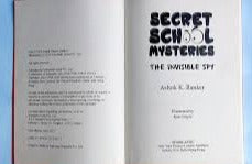 Secret School Mysteries: The Invisible Spy