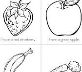 I Can Color: Fruits And Vegetables Activity Book