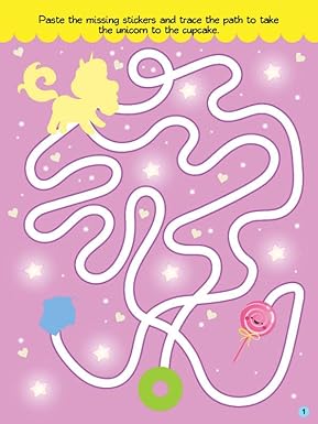 My Big Sticker and Activity Book (Packed With Unicorns, Farm and Jungle Animals)