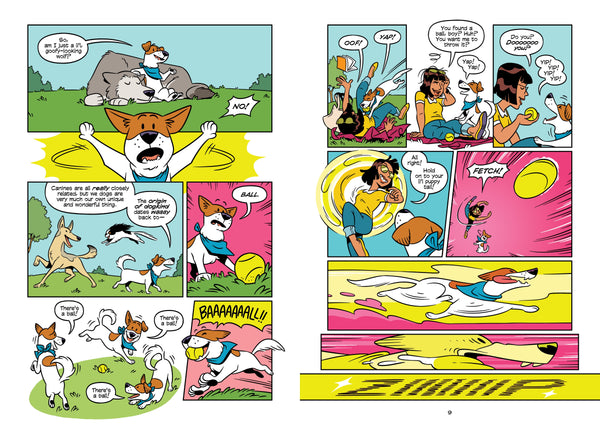 Science Comics Dogs: From Predator to Protector