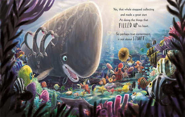 The Whale Who Wanted More - Rachel Bright (Board Book)