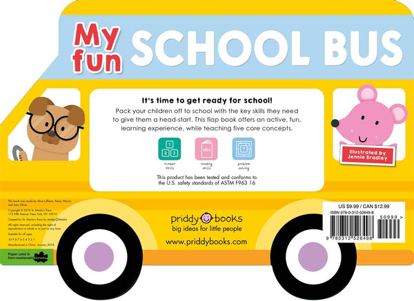 My Fun School Bus (My Fun Flap Books)