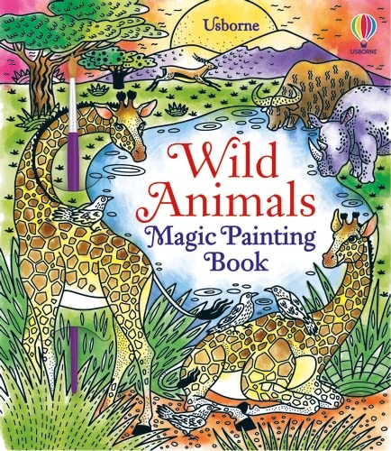 Usborne Wild Animals Magic Painting Book