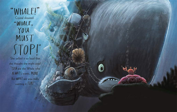 The Whale Who Wanted More - Rachel Bright (Board Book)