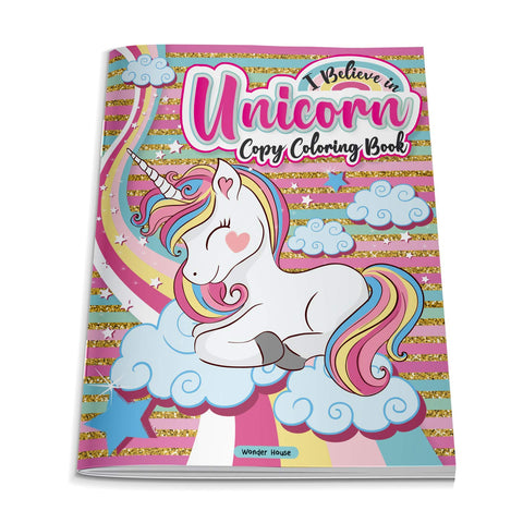 I Believe In Unicorn Copy Coloring Book