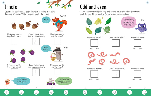 Usborne Workbooks Adding 5-6