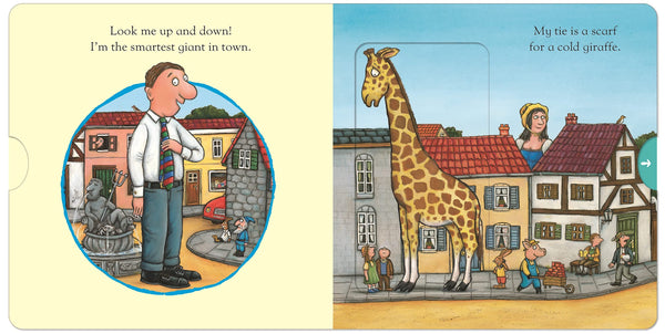 The Smartest Giant in Town: A Push, Pull and Slide Book