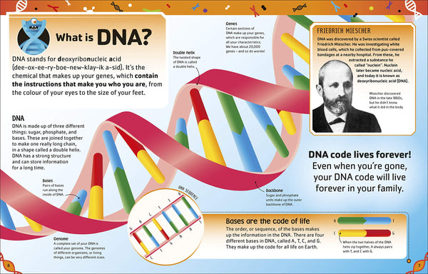 DK The DNA Book: Discover What Makes You You