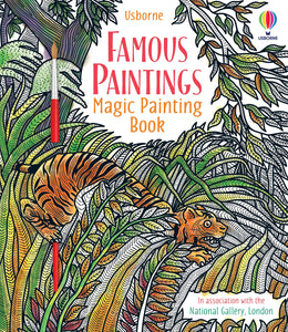 Usborne Famous Paintings Magic Painting Book